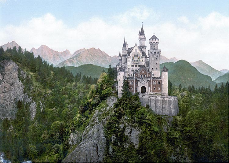 Neuschwanstein szoveg kozott