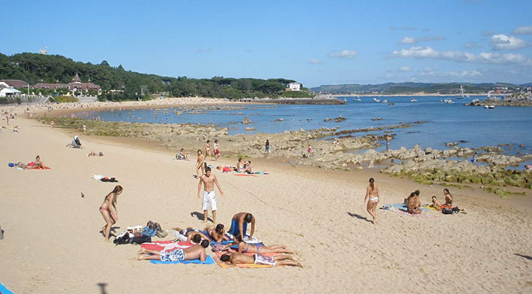 Santander Playa de la Magdalena