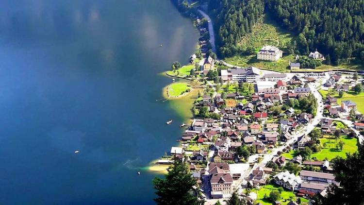 hallstatt panoráma