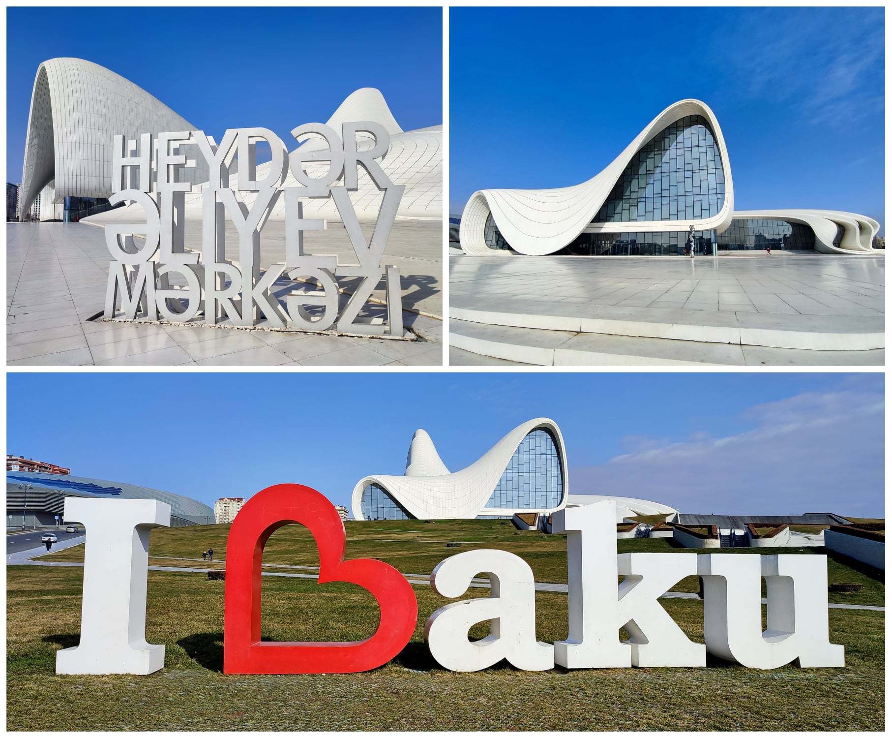 Baku Heydar Aliyev központ