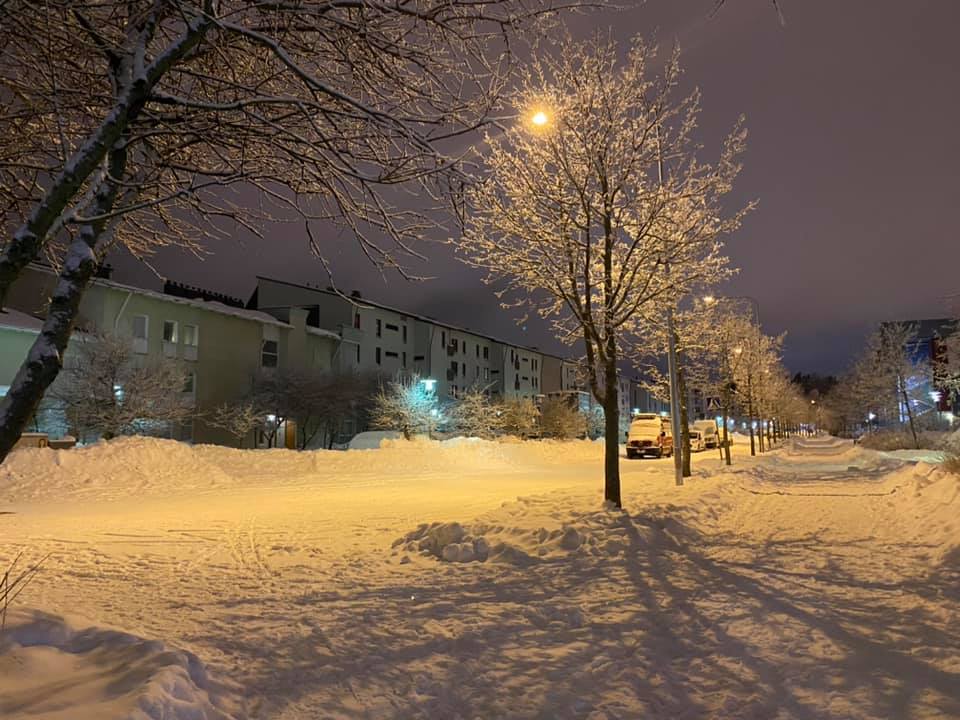 hóesés helsinki lakótelep