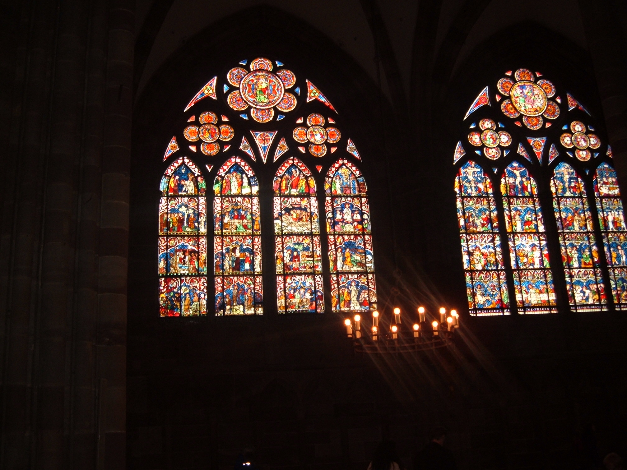 Saint Capelle ablakok