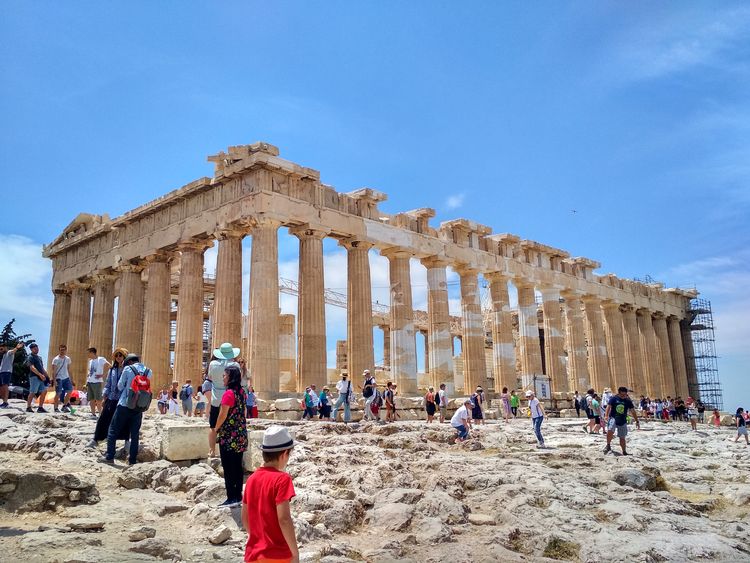 Athén Parthenon750