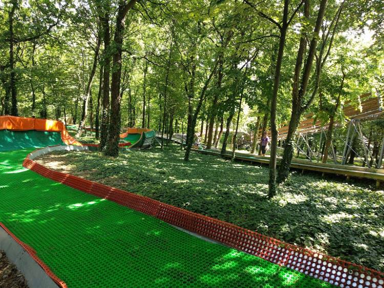 Boglár nyári szánkópark1