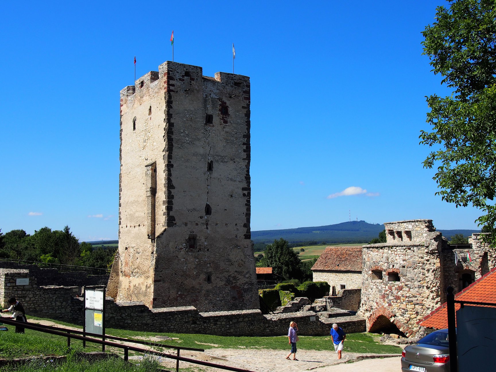 Nagyvázsony Kinizsi vár