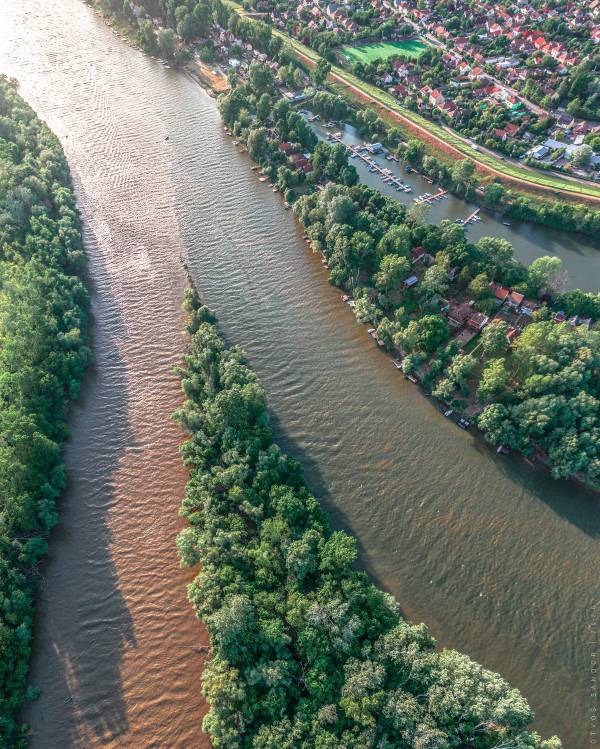 Tisza és a maros összafolyásax