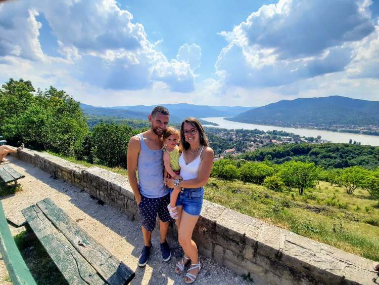 babakocsival a dunakanyarban latkep 2