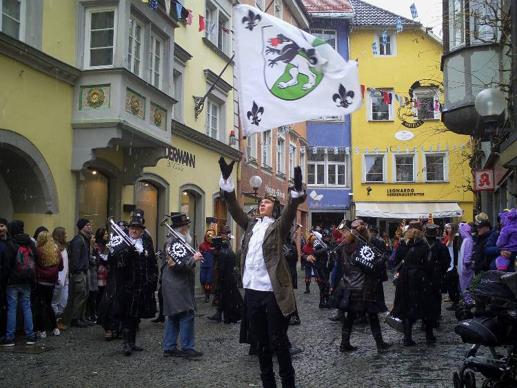 Narrentreffen a Bodenseenál7