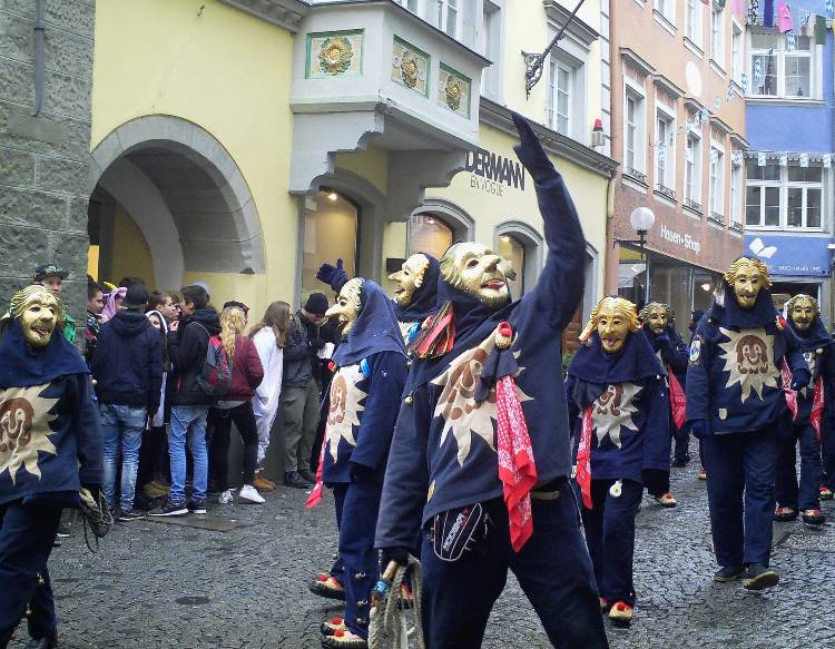 Narrentreffen a Bodenseenál 2
