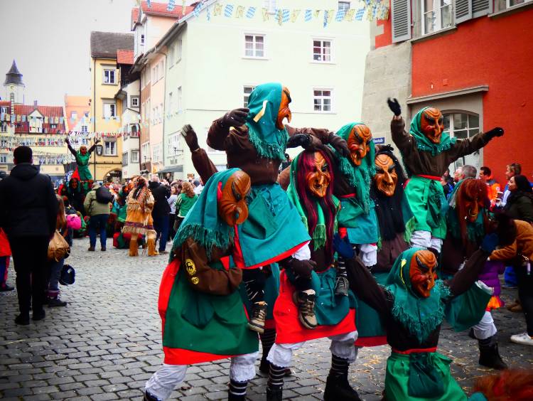 Narrentreffen a Bodenseenál 4