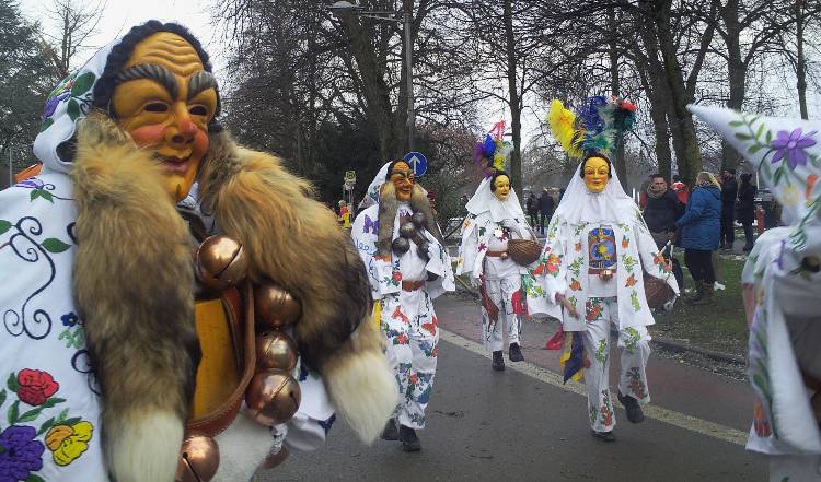 Narrentreffen a Bodenseenál 9