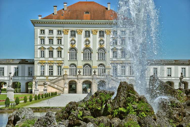 nemetorszag munchen nymphenburg kastely
