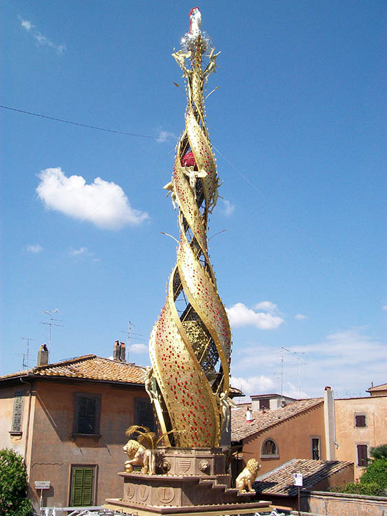 Macchina di Santa Rosa szoveg kozott