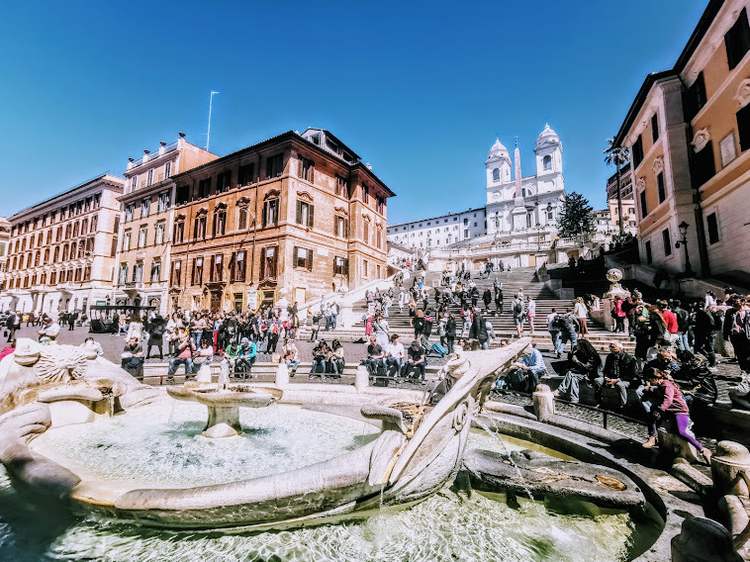 Róma spanyol lépcső