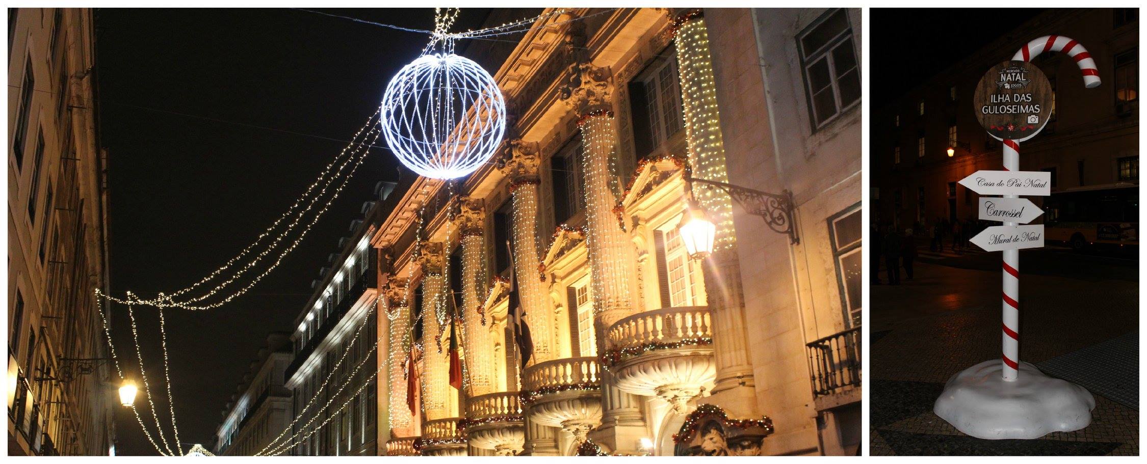 kivilágított erkélyek